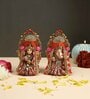 Laxmi Ganesh Multi Terracotta (Set of 2) Idols