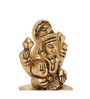 Laxmi Gold & Yellow Brass Idol