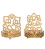 Laxmi Golden Metal Table Tea Light Holder