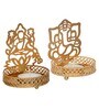 Laxmi Golden Metal Table Tea Light Holder