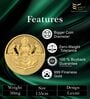 Laxmi ji 24KT (999) Lightweight Gold Coin 0.05g