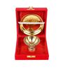 Laxmi Kuber Golden Brass  Plate with Diya