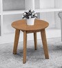 Layla End Table in Walnut Colour