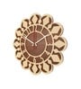Layla Engineered Wood Natural Wall Clock