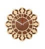 Layla Engineered Wood Natural Wall Clock
