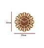 Layla Engineered Wood Natural Wall Clock