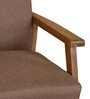 Layla 1 Seater Sofa in Light Walnut colour