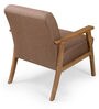 Layla 1 Seater Sofa in Light Walnut colour