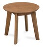 Layla End Table in Walnut Colour