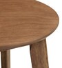Layla End Table in Walnut Colour