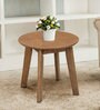 Layla End Table in Walnut Colour