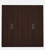 Lazel 4 Door Wardrobe in Wenge Finish