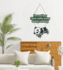 Lazy Panda Multicolour Engineered Wood Wall Hanging Quotes