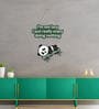 Lazy Panda Multicolour Engineered Wood Wall Hanging Quotes