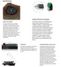 LBT-225WA Turntable  AT-VM95E Cartridge  Carbon Fibre Tone Arm with Glass Platter  Record Player with Bluetooth, Dark Brown Colour