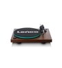 LBT-225WA Turntable  AT-VM95E Cartridge  Carbon Fibre Tone Arm with Glass Platter  Record Player with Bluetooth, Dark Brown Colour