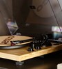 LBT-335BA Vinyl Record Player Bamboo with Bluetooth Turntable Ortofon 2M Red Cartridge Carbon Fibre Tone Arm with Cork Slip Mat Expertise Line Environmental Friendly