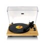LBT-335BA Vinyl Record Player Bamboo with Bluetooth Turntable Ortofon 2M Red Cartridge Carbon Fibre Tone Arm with Cork Slip Mat Expertise Line Environmental Friendly