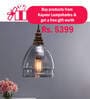 Ldaho 3 Light Wall Sportlight in a Frosted White and Brown Finish