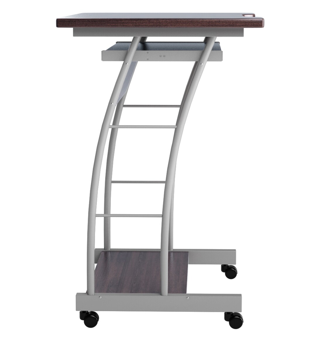 Buy Leo Computer Table in Walnut Finish Online Computer Tables Study Tables Furniture