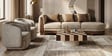 Le Roi 3 Seater Sofa In Savanna Beige Color