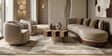 Le Roi 3 Seater Sofa In Savanna Beige Color