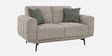 Lebanon Chenille Fabric 2 Seater Sofa In Ash Grey Colour