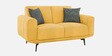 Lebanon Chenille Fabric 2 Seater Sofa In Camel Yellow Colour Lebanon Chenille Fabric 2 Seater Sofa In Camel Yellow Colour