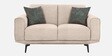 Lebanon Chenille Fabric 2 Seater Sofa In Cream Colour Lebanon Chenille Fabric 2 Seater Sofa In Cream Colour