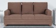 Leipzig 3 Seater Sofa in Brown Colour