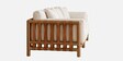 Leiro 3 Seater Sofa In White Colour