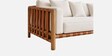 Leiro 3 Seater Sofa In White Colour