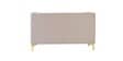 Lem Velvet 2 Seater Sofa In Cream Colour Lem Velvet 2 Seater Sofa In Cream Colour