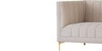 Lem Velvet 2 Seater Sofa In Cream Colour Lem Velvet 2 Seater Sofa In Cream Colour