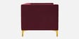 Lem Velvet 2 Seater Sofa in Maroon Colour