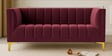 Lem Velvet 2 Seater Sofa in Maroon Colour
