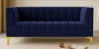 Lem Velvet 2 Seater Sofa in Navy Blue Colour