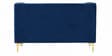 Lem Velvet 2 Seater Sofa In Navy Blue Colour Lem Velvet 2 Seater Sofa In Navy Blue Colour