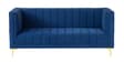 Lem Velvet 3 Seater Sofa in Navy Blue Colour