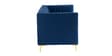 Lem Velvet 3 Seater Sofa in Navy Blue Colour