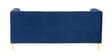 Lem Velvet 3 Seater Sofa in Navy Blue Colour