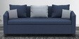 Lenorio Fabric 3 Seater Sofa in Blue-Grey Colour