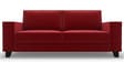 Leo Three Seater Sofa in Red Colour