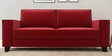 Leo Three Seater Sofa in Red Colour