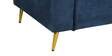 Leona Velvet 3 Seater Sofa in Royal Blue Colour