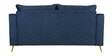 Leona Velvet 3 Seater Sofa in Royal Blue Colour