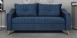 Leona Velvet 3 Seater Sofa in Royal Blue Colour