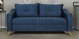 Leona Velvet 3 Seater Sofa in Royal Blue Colour
