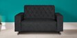 Leopard 2 Seater Sofa in Charcoal Grey Colour