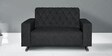 Leopard 2 Seater Sofa in Charcoal Grey Colour